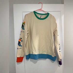 queen of sparkles ski sweater/pullover